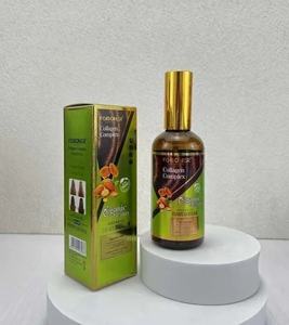 Juego de cuatro piezas de nueces de queratina marroquí de <span class=keywords><strong>marca</strong></span> propia, champú nutritivo para reparación hidratante del cabello - Product Image 6