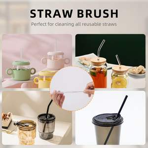 Kit de nettoyage réutilisable pour gobelets Stanley – Ensemble de brosses de nettoyage de bouteilles amélioré avec brosse pour pailles et brosse pour couvercles de gobelets - Product Image 6
