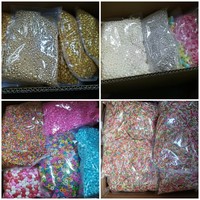 Fabrik-Großhandel Bunte Mix-Streuperlen Kuchenstreusel Zuckerperlen für Backzutaten Kuchen- und Dessertdekoration