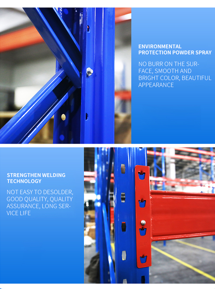 4000kgs Capacity Heavy Duty Storage Racks Industrial Pallet Shelf System