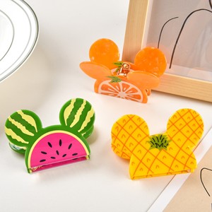 Yiyi Dễ Thương Phim Hoạt Hình Thiết Kế Tóc Claw UV In Mô Hình Claw Clip Tùy Chỉnh Độc Đáo Micky Chuột Tóc Claw Bán Buôn - Product Image 5