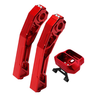Elevador de Manillar y Soporte para Medidor XF160746-5-R+XF160746-A-R de 10 Pulgadas, Compatible con Harley Softail Fat Boy 2018-2025