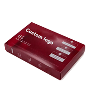 Boîte pliante en plastique PET transparente, boîte d'emballage personnalisée imprimée, matériau PP PVC, logo personnalisé pour poudre à boire