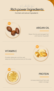 ARGANRRO निजी लेबल silkening चमकदार पोषण प्राकृतिक जैतून का बाल तेल शीन स्प्रे - Product Image 6