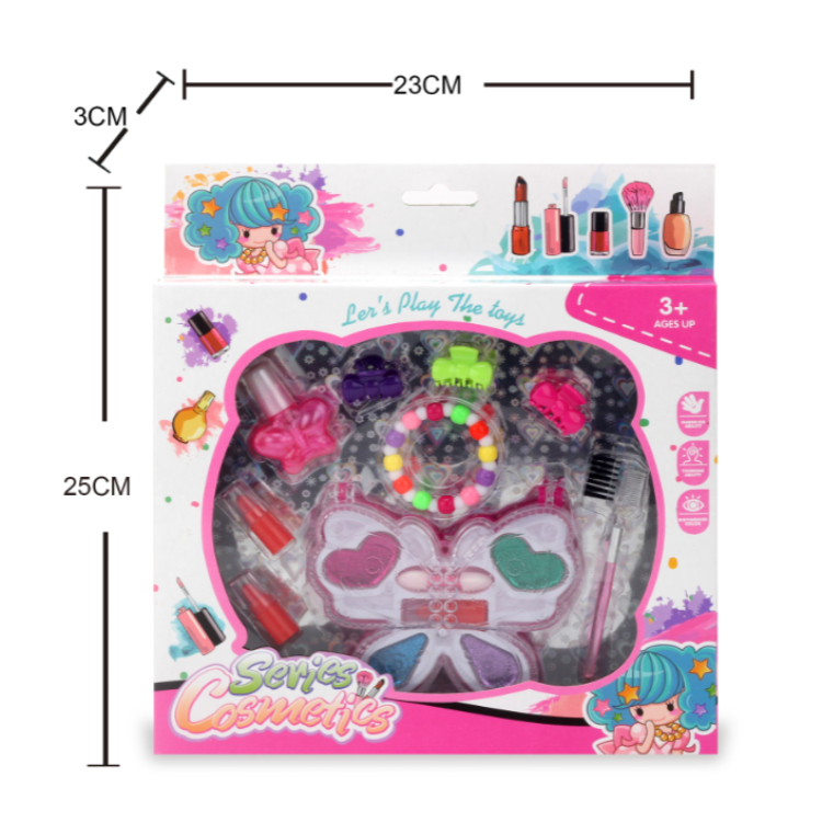 Diy модная Красота игра девочка дети косметика макияж игрушки Дошкольная Красота Макияж набор игрушек