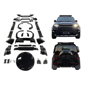 Kit de Carrocería PM para Mejora de Apariencia, Nuevos Recortes para Faros Antiniebla Delanteros/Traseros, Montaje con Pernos, Ajuste Universal para Defender 2020-2025 - Product Image 1