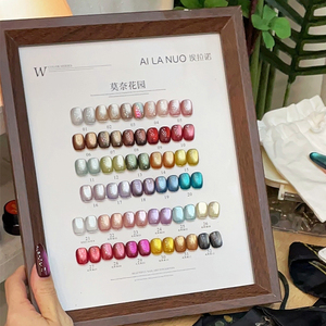 AILANUO - Juego de Esmalte de Gel Efecto Ojo de Gato con Imán, Juego de Esmalte de Gel Magnético 9D, Esmalte UV LED Removible, para Arte de Uñas, Manicura, Barniz - Product Image 1