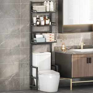 Estante de Almacenamiento Independiente para Baño, Rectangular, 60x70cm, Duradero, para Inodoro y Tocador - Product Image 2