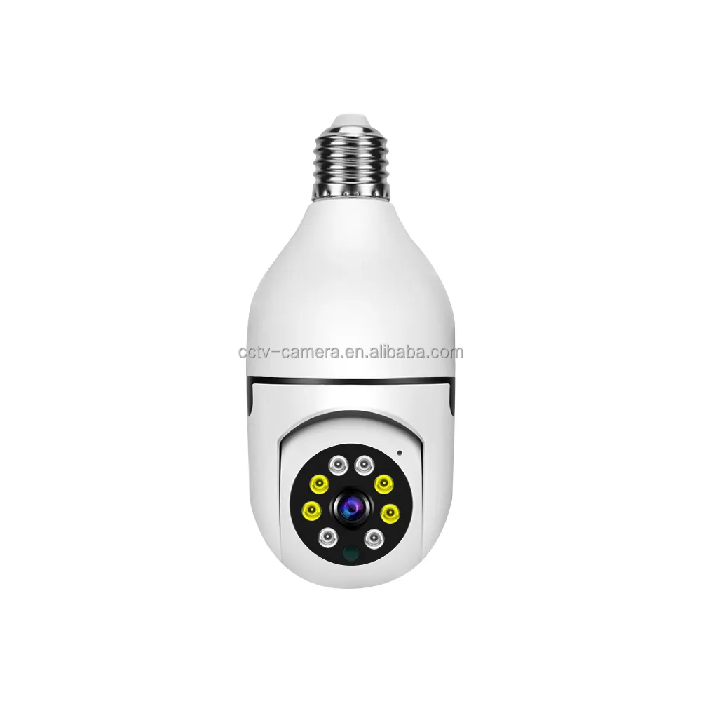 Original Fabricant Maison Sans Fil Wifi E27 Ampoule Surveillance de Sécurité Caméra Intelligente