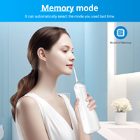 Nettoyeur dentaire sans fil rechargeable électrique à 4 modes, étanche IPX7, irrigateur buccal portable