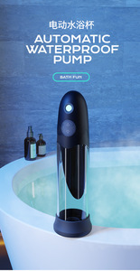 Elektrische Penispumpe für Männer mit Kabelloser Fernbedienung Wasserdichtes Design-Automatisches Vakuum-Erektionssystem Langanhaltende Leistung - Product Image 4