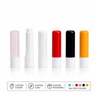 Kousen Waterdichte Natuurlijke Ingrediënten Veganistisch Roze Zonnescherm Lippenbalsem Tubes Honing Fruit Smaak Spf Bijenwas Lippenbalsem Pakket
