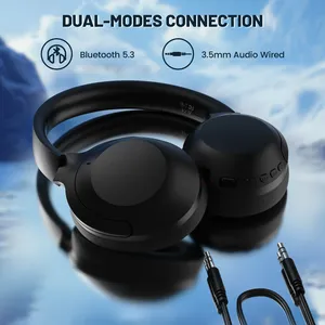 Attack Shark G300 foldable wireless gaming headset 5.3 high definition stereo active noise reduction sports DJ - Product Image 2