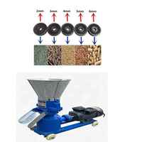 Machine à granulés pour volailles, porcs, chèvres, bovins, machine de fabrication d'aliments pour animaux, machine à granulés d'aliments pour animaux, moulin à granulés d'aliments