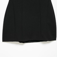 ZATRHMBM Robe d'été pour femme 2026 Nouvelle mode noire ajustée style rétro col licou élégante mini-robe