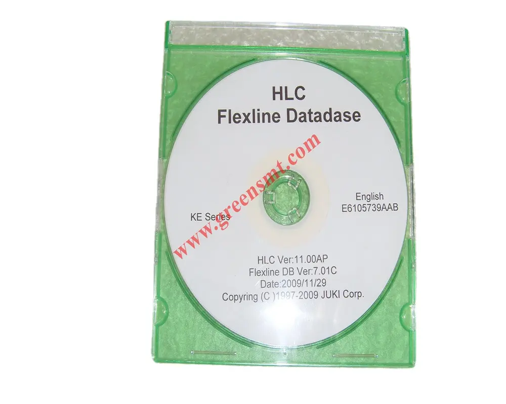 SMT machine Parts JUKI HLC Flexline Datadase E6105739AAB E6105-739-AAB