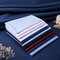 Tissu en microfibre 100% polyester, antistatique, infroissable, teinture organique, 32*300D, 155GSM, 96*76, pour vêtements