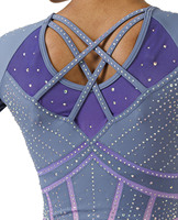 Justaucorps de gymnastique rythmique et de ballet Edrei à motif imprimé, en polyester respirant, pour la scène, couleur/taille personnalisables
