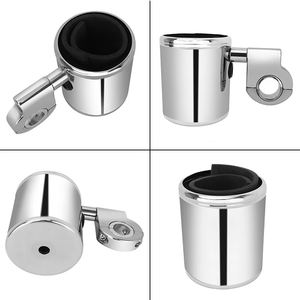 RACEPRO <span class=keywords><strong>Porte</strong></span>-<span class=keywords><strong>bouteille</strong></span> universel personnalisé / <span class=keywords><strong>Porte</strong></span>-boissons pour tous les guidons de <span class=keywords><strong>moto</strong></span> Noir pour Harley Touring Softail Dyna - Product Image 3