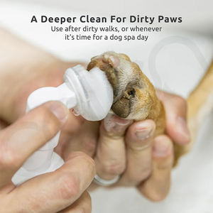 <span class=keywords><strong>Spazzola</strong></span> <span class=keywords><strong>per</strong></span> la pulizia delle zampe Luxfume 2 in 1 senza risciacquo, <span class=keywords><strong>per</strong></span> zampe sporche e fangose, pulitore sicuro <span class=keywords><strong>per</strong></span> zampe, controllo degli odori, ideale <span class=keywords><strong>per</strong></span> tutti i cani - Product Image 6