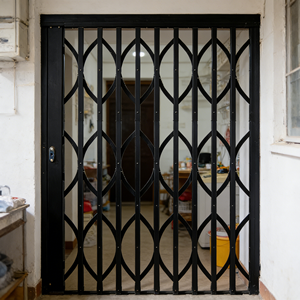 Barra antirrobo con cerradura, barras de seguridad para ventanas de acero inoxidable, sólidas y resistentes, resistentes a la corrosión, duraderas, sin óxido. - Product Image 3