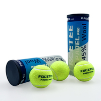 Balles de padel en feutre de laine de haute qualité FRCETEE, professionnelles, pour l'entraînement sportif, personnalisées, portables, écologiques, durables, diamètre 65 mm