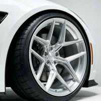 Jantes forgées Bku 5x120.65 pour Chevrolet Corvette Z06 C6 C7 C8 Stingray E-ray ZR1 20 21 22 pouces, jantes en alliage argentées personnalisées