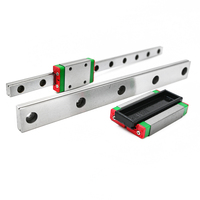 Rail de guidage linéaire miniature de haute précision, roulement MGW15 MGW15C MGW15H, acier chromé/acier inoxydable, pièces d'imprimante 3D CNC, 1 an