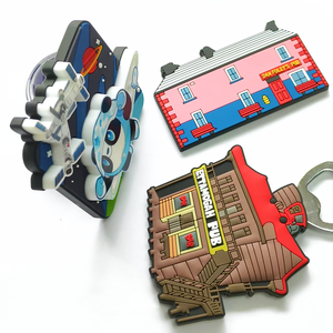 Custom Promotional 3D Silicone Souvenir Sublimation Fridge Magnets Country City Tourist Resin Refrigerator Magnet