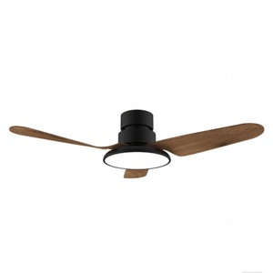 Ventilateur de plafond LED, nouveau design, faible bruit, moteur DC, fonction de réglage de la minuterie, fonction mémoire, ventilateur de plafond élégant avec lumière - Product Image 1
