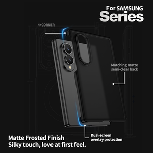 Étui de téléphone en TPU+PC mat avec charnière magnétique N52 à rebond automatique pour Galaxy Z Fold8/7/8Ultra OEM/ODM personnalisé - Product Image 3