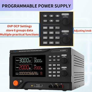 Fuente de Alimentación de CC Ajustable MYAMi de 80V 30A 2400W, Fuente de Alimentación de Banco de Laboratorio Programable y Variable - Product Image 6
