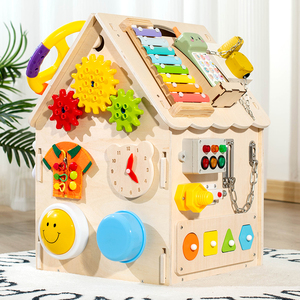 Educación Temprana Entrenamiento <span class=keywords><strong>de</strong></span> concentración multifuncional Nuevo Montessori <span class=keywords><strong>de</strong></span> madera creativo <span class=keywords><strong>Casa</strong></span> ocupada Juguetes educativos para niños - Product Image 4