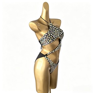 Maillot de bain une pièce le plus vendu de l'année 2006 - maillot de bain bikini diamanté avec diamants incrustés - Product Image 5