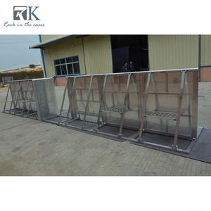 Barrières de foule droites Connexion par vis Festivals en plein air Barricade - Product Image 5