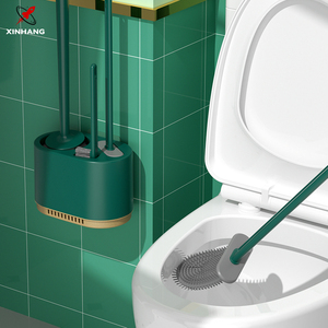 Xinhang scopino da bagno <span class=keywords><strong>autopulente</strong></span> a parete per uso domestico scopino e supporto per la pulizia del bagno a manico lungo - Product Image 2
