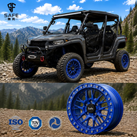Jantes UTV forgées sur mesure 6061-T6 Beadlock 14/15 pouces 4x137, roues légères tout-terrain pour Polaris UTV