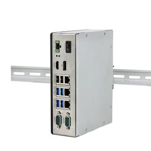 Ngành công nghiệp nhỏ PC Din Rail gắn 3 kênh Com iports ngành công nghiệp không thấm nước Máy Tính Mini DIN-Rail Box-PC hộp PC - Product Image 1