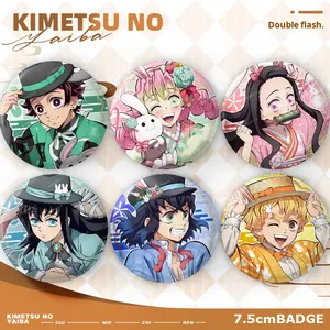 Badge 75mm <span class=keywords><strong>Rose</strong></span> Blade AFG KIMETSU NO YAIBA Personnages Anime Bidimensionnel 65*90mm pour Technique de Marquage - Product Image 5