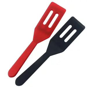 Linh Hoạt Mini Brownie Phục Vụ Cookie Spatula Rãnh Turner Đồ Dùng Nhà Bếp Cho Chảo Chiên Nhỏ