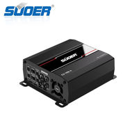 Amplificateur audio universel pour véhicule CV-100.4, 4 canaux, 100W RMS, classe D, avec crossovers