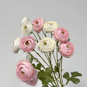 Artificial Lotus <b>Flowers</b> 6-Headed <b>Silk</b> High Simulation Wedding Decorations Home Furnishing Props - Product Image 2