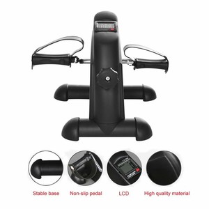 Bureau Vélo Pédale Exerciseur Pied Cycle <span class=keywords><strong>Bras</strong></span> Mini Vélo D'exercice avec Écran LCD - Product Image 3