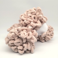 Offre Spéciale – Fil Doux en Boucle 100% Polyester Chenille pour Crochet et Tricot