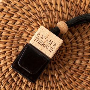 1 unidad negro 8ml ambientador de coche botella de Perfume de aroma difusor de aceite esencial fragancia colgante adorno vacío MOQ 100 Uds cartón - Product Image 3