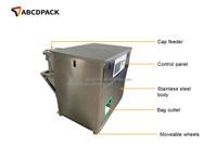 Machine de remplissage et de capsulage automatique à buse unique de bonne qualité