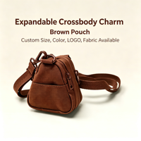 Mini sac bandoulière personnalisé pour femme, pochette porte-clés et porte-monnaie de voyage quotidien avec mousqueton