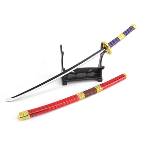 Espada de Juguete de <span class=keywords><strong>Zoro</strong></span> de One Piece, Katana de 26 cm, Espada Samurai Pequeña Kitetsu - Product Image 1