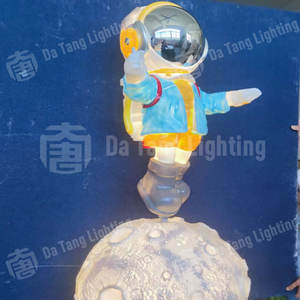 Luz decorativa de astronauta para exteriores IP65, iluminación de paisaje para Navidad, carnaval y decoración festiva. - Product Image 6