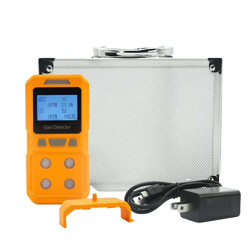 Excellent Quality Digital Waterproof Anti-explosion Portable 4 gas Monitor Four In One Multi Gas Detector